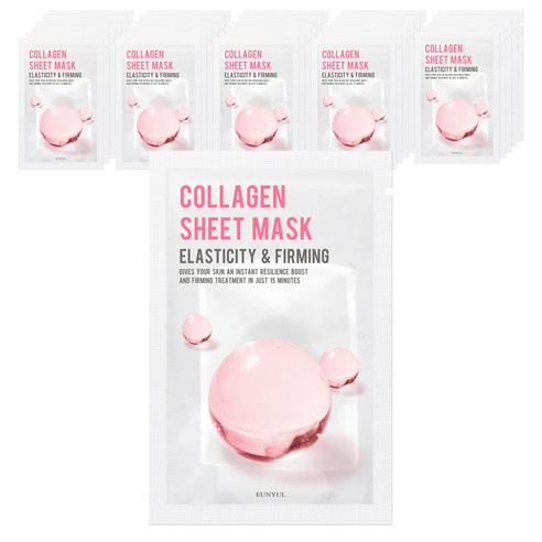 Set 30 mặt nạ dưỡng da căng bóng Eunyul Purity Collagen Mask Pack 22ml