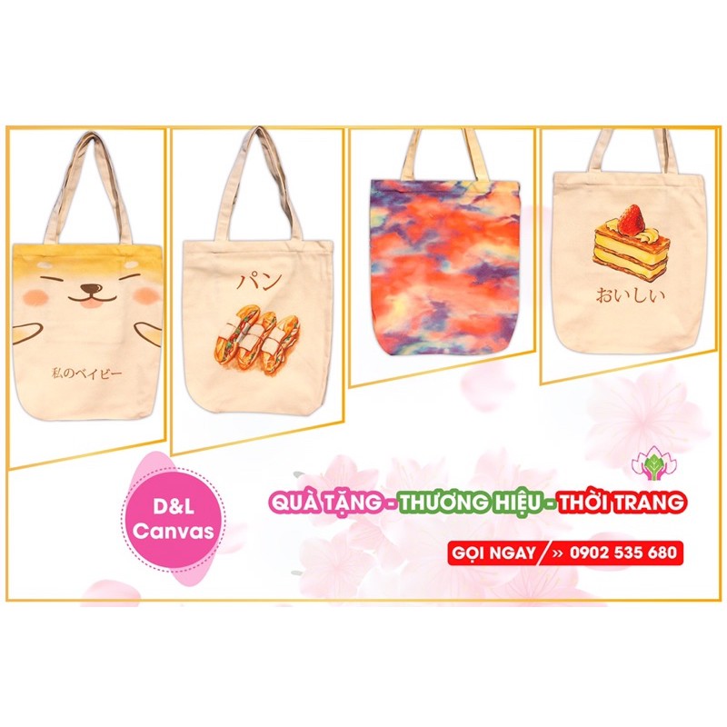 TÚI TOTE CANVAS phong cách Ulzzang - Park 2