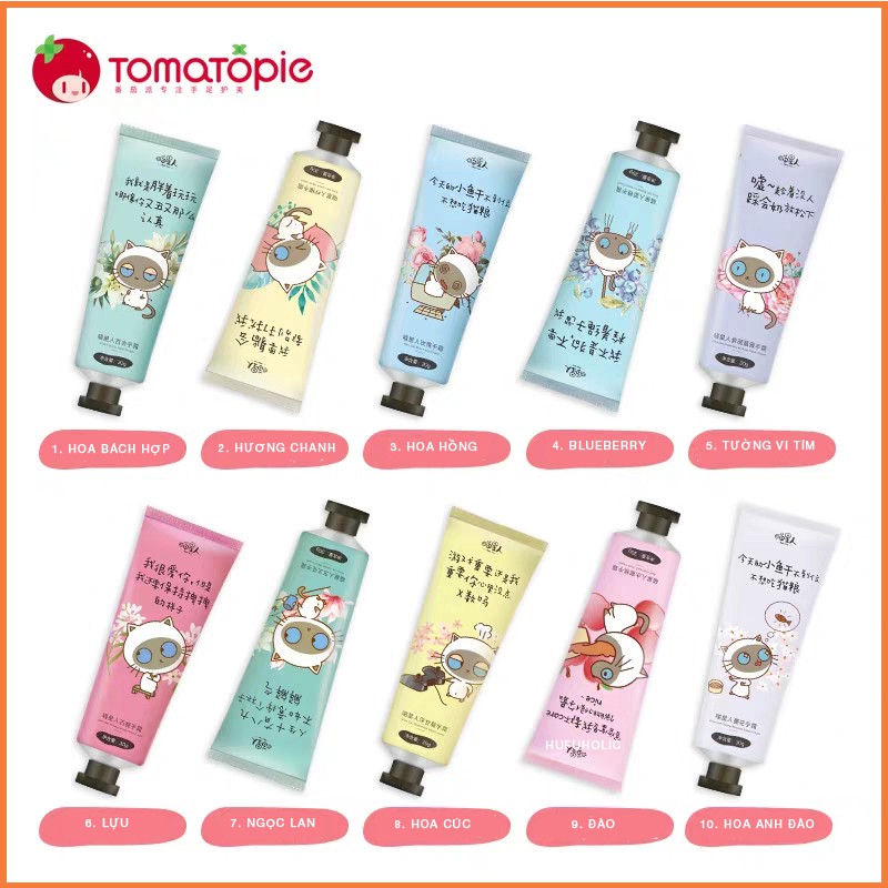TOMATOPAI - Kem tay Mèo các loại hoa quả dưỡng ẩm mềm mịn da tay tránh nứt nẻ | BigBuy360 - bigbuy360.vn