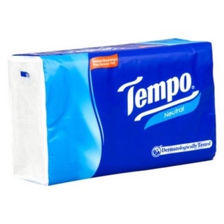 Combo 4 KHĂN GIẤY TEMPO ICY MENTHOL 90 TỜ