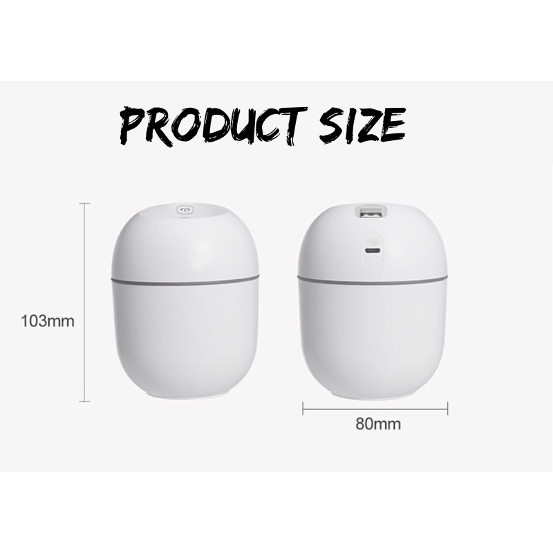 Máy Xông Tinh Dầu Mini Phun Sương Mini -Máy Tạo Ẩm Phun Sương - Khuếch Tán Tinh Dầu Đuổi Muỗi