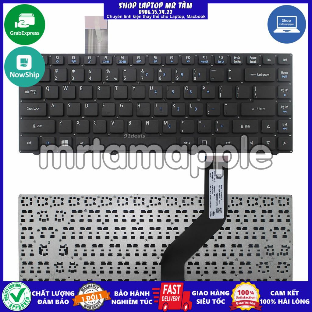 (KEYBOARD) BÀN PHÍM LAPTOP ACER AO1-431 dùng cho Aspire One Cloudbook AO1-431