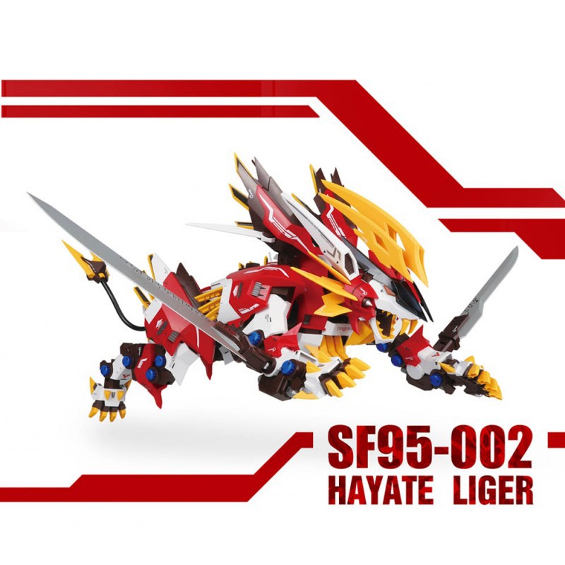 Mô hình lắp ráp ZA 1/72 Zoids Mugen Liger Hayate Liger Super Nova