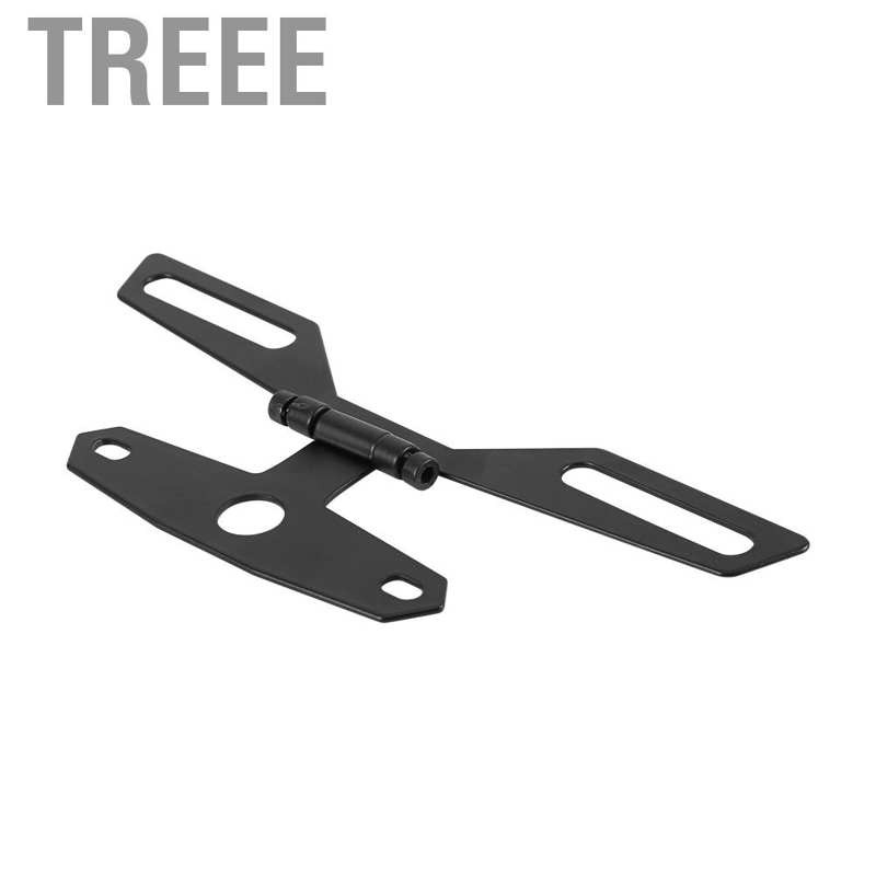 Giá Đỡ Biển Số Xe Gấp Gọn Màu Đen Chuyên Dụng Cho Máy