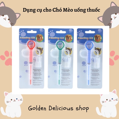 Dụng Cụ Cho Chó Mèo Uống Thuốc - Tiện Lợi - Nhanh Gọn - Dễ Sử Dụng - Không Gây Khó Chịu Cho Chó Mèo