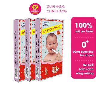 Gạc Rơ Lưỡi Đông Fa Vệ Sinh Răng Miệng - Rơ lưỡi cho bé hàng Việt Nam