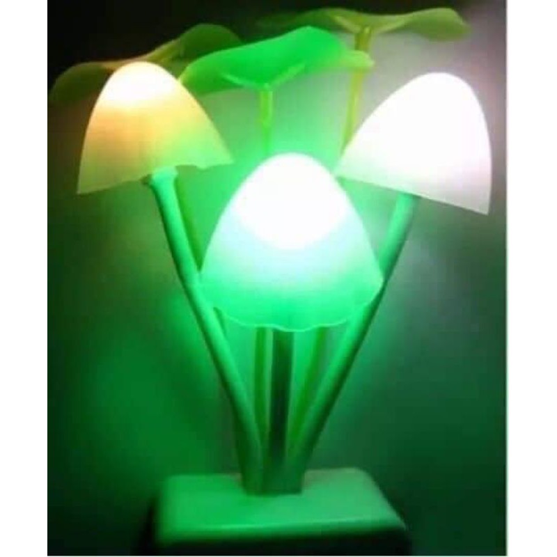 [Giá Sỉ]Đèn Ngủ Hình Nấm Cảm Ứng Tự Động Sáng/Tắt
