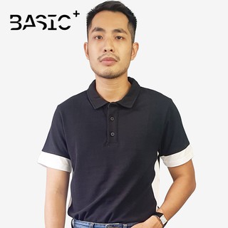 Áo polo nam After All Highlight tay ngắn, phối màu sườn và tay áo - A02-04