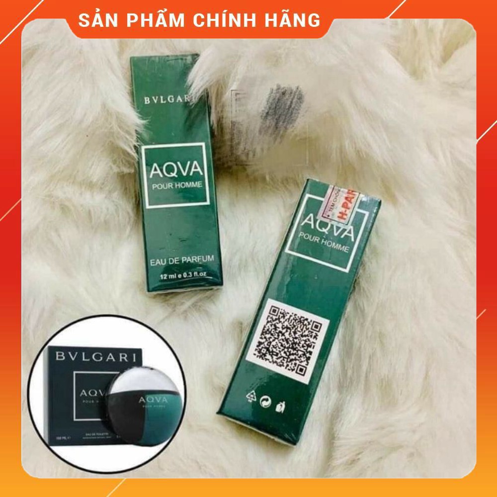 [freeship] Nước hoa Hparfum AQVA Pour Homme Bvlgari Aqua Tinh dầu thơm dạng lăn mini 12ml - Hàng Chính Hãng