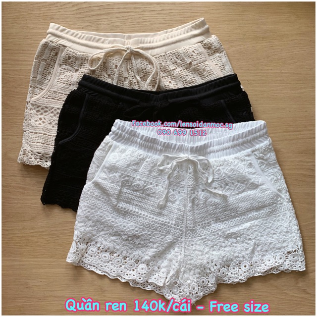 Quần ren (mặc phối với áo bikini)