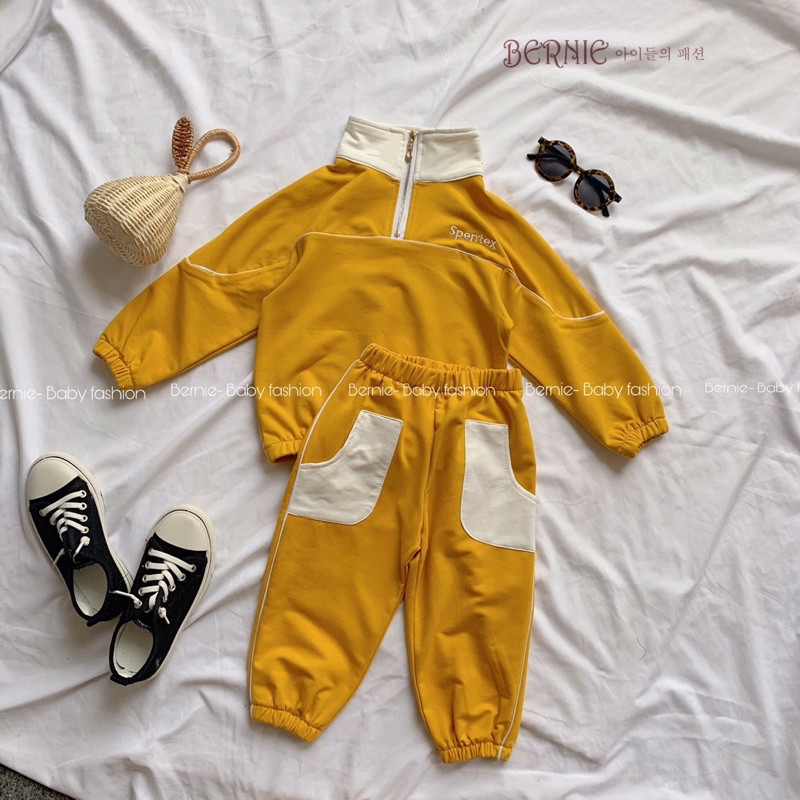 ( Siêu Rẻ ) SET BỘ THỂ THAO UNISEX SPENTEX NĂNG ĐỘNG CHO BÉ