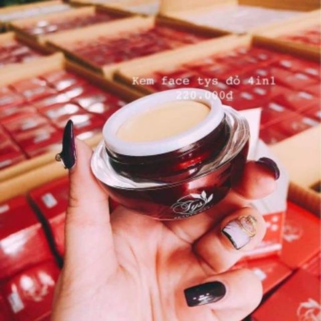 Kem.trắng da tys đỏ