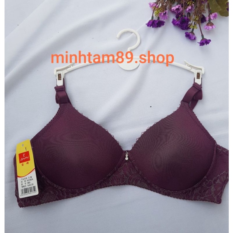 Áo lót Cup A ôm ngực dây bền không gãy quả 360,giặt máy không bai nhão