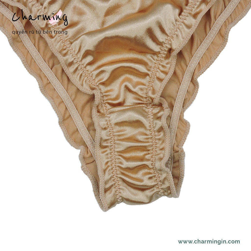 Quần lót T-back  satin cao cấp siêu mềm mịn siêu co giãn size Âu Mỹ - QLTB0027