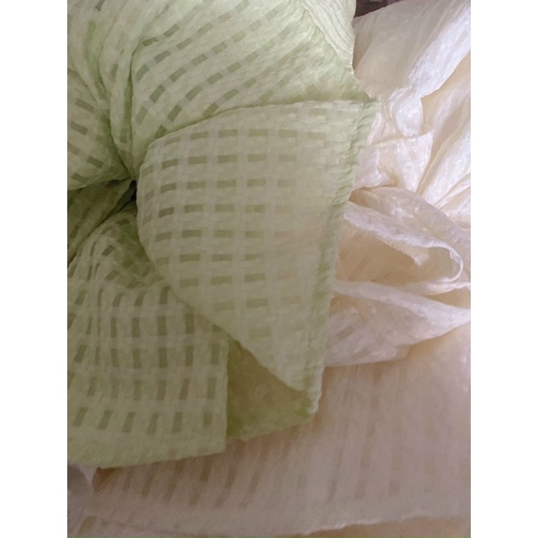 Đầm thời trang nữ mặc đi chơi sang chảnh chất xô ô vuông tay ngắn nơ chéo váy xoè dài maxi