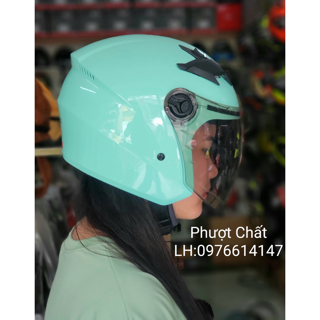 Nón bảo hiểm Royal 3/4 2 kính M268 chính hãng