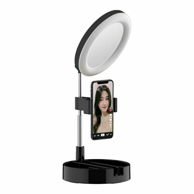 Bộ Đèn LED Livestream Đa Năng G1, Đèn Đọc Sách 3 Chế Độ, Tiện Dụng Có Thế Gấp Gọn Mang Đi