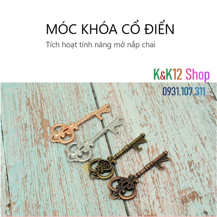 Móc khóa cổ điển độc đáo phong cách Bắc Âu