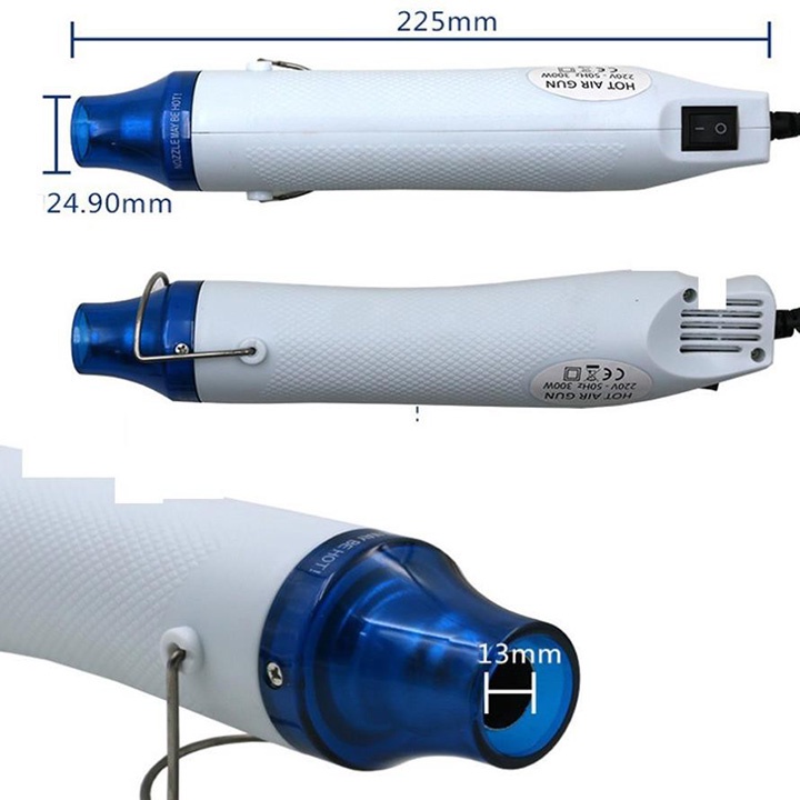Máy Khò Nhiệt Mini Cầm Tay Thổi Hơi Nóng
