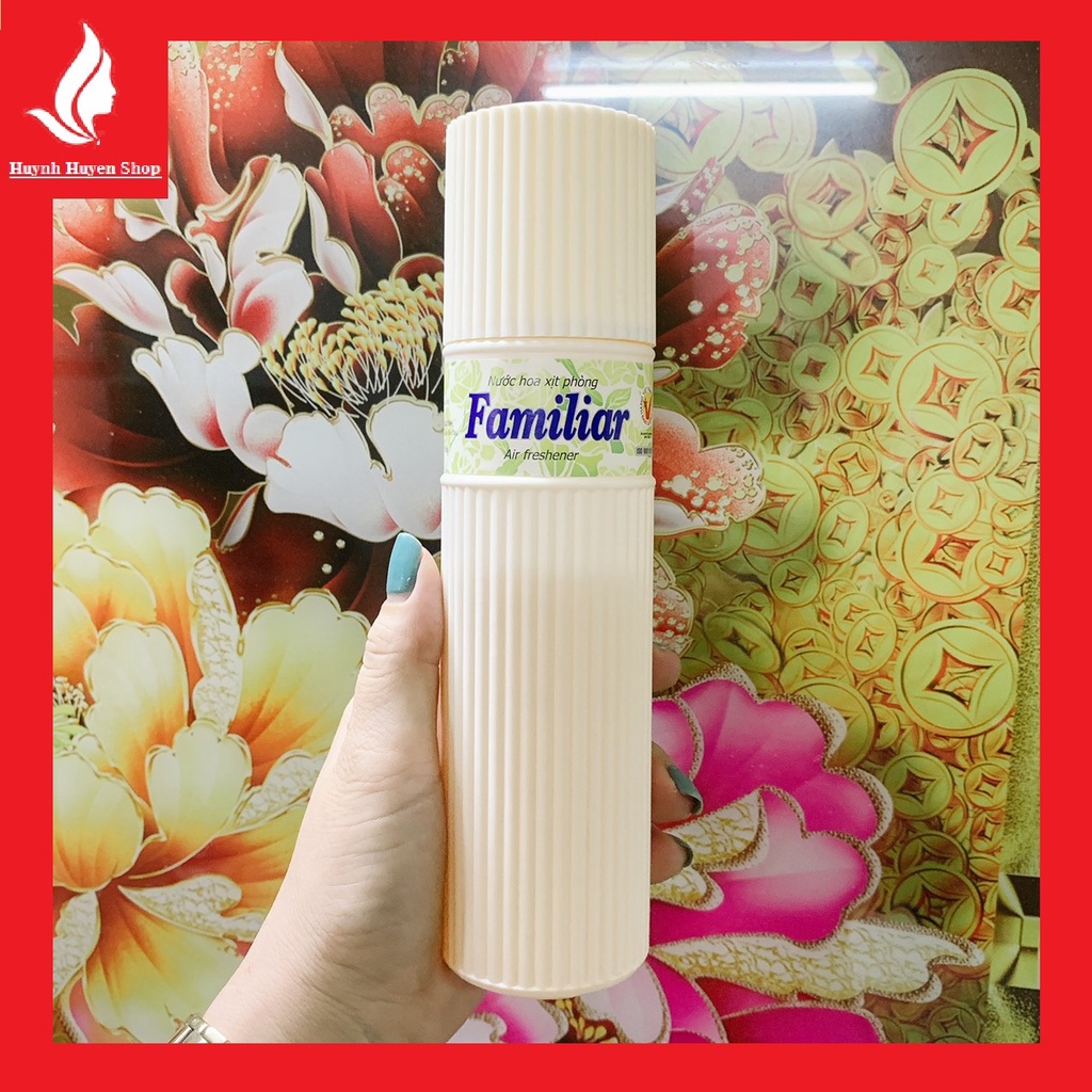 Nước hoa xịt phòng Familiar chai 380ml hương phấn siêu thơm mát