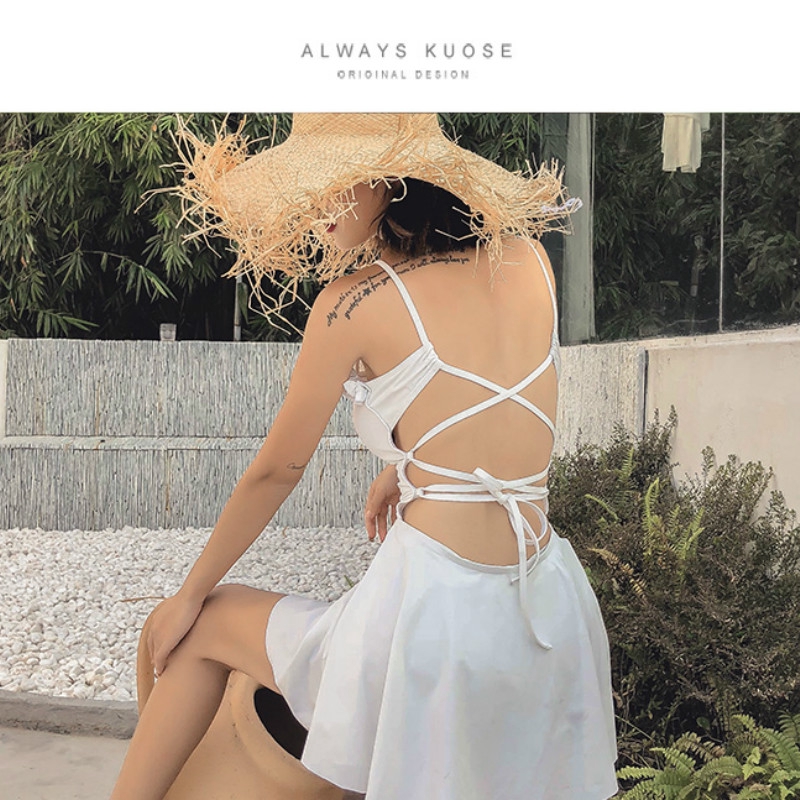 Bộ Đồ Bơi Nữ Liền Mảnh Dáng Váy Che Bụng Bộ Đồ Bơi Nữ Đẹp Áo Bơi Dạng Váy | BigBuy360 - bigbuy360.vn