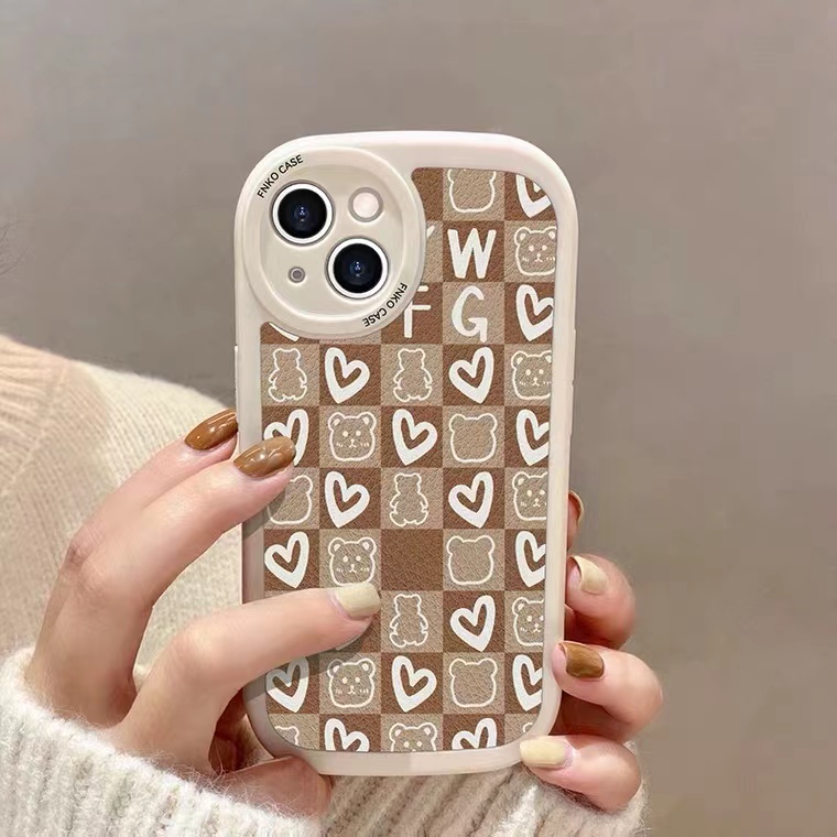 Ốp Điện Thoại TPU Mềm Hình Oval Phù Hợp Cho iPhone 13 13pro 13prm 11 7Plus 8Plus Xr XS 13 12 Pro Max