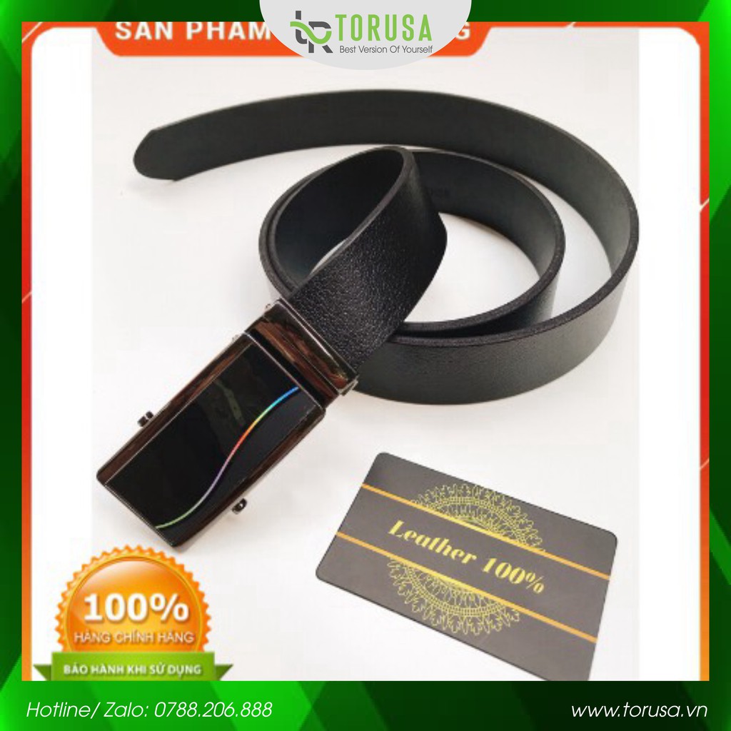 NEW- Thắt Lưng Nam Da Thật Đầu Khóa Lăn ⏭ Dây Nịt Da Bò Thật Nguyên Bản Cao Cấp ⏭ Bảo Hành 12 Tháng