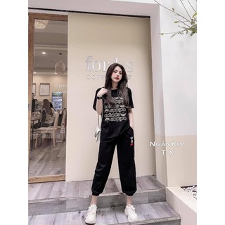 SET THỂ THAO DA.S QUẦN BO GẤU