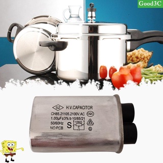 【Good】 Ch85 High Voltage Microwave Oven Capacitor 1.00Uf High Voltage Capacitor