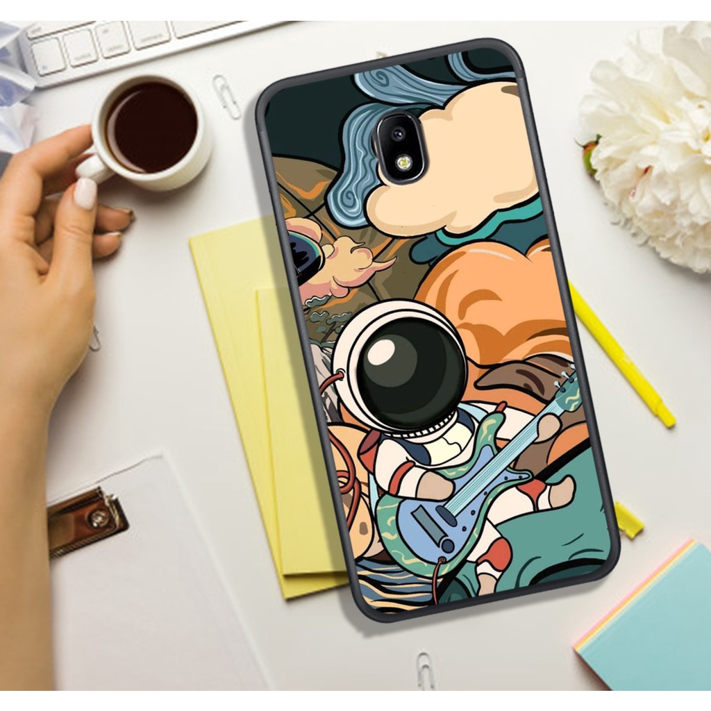 [ SIÊU HOT] ỐP LƯNG SAMSUNG J3 PRO/J5 PRO/J7 PRO/J7 PLUS  , IN HÌNH ASTRONAUT PHI-HÀNH-GIA, MÀU SẮC BẮT MẮT