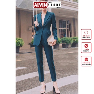 Áo Quần Kiểu Áo Vest Tay Dài Quần Tây Alvin Store 2758