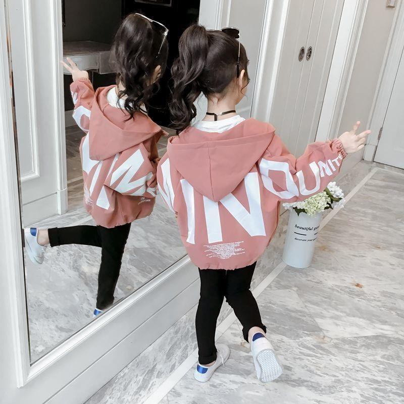 Áo Khoác Hoodie Dáng Rộng Cỡ Lớn Thời Trang 2020 Cho Bé Gái 20.9.7