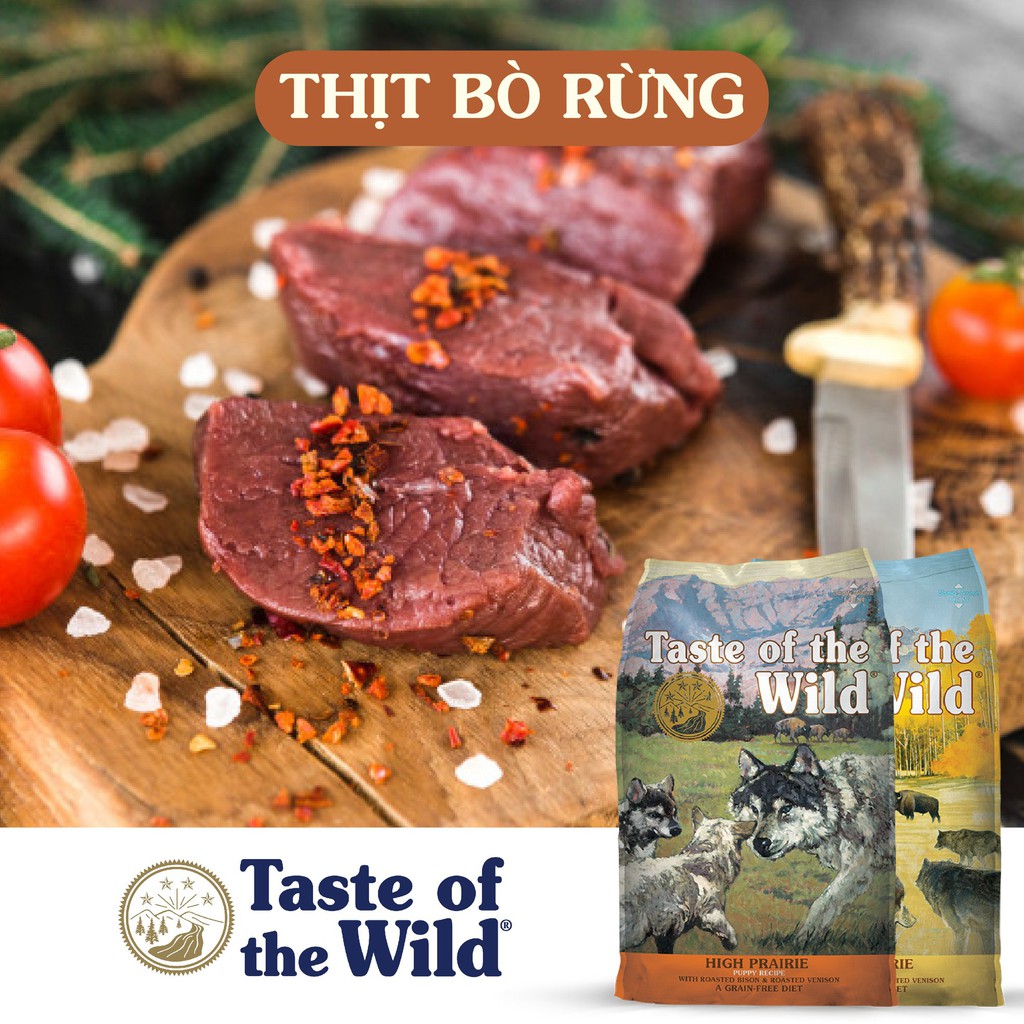 Hạt Tươi Taste Of The Wild Puppy Cho Chó Con