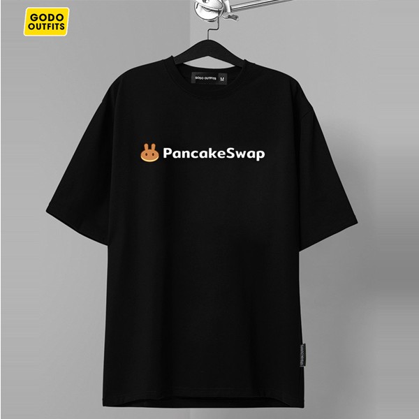 Áo thun tay lỡ nữ nam form rộng local brand GODO OUTFITS IN PANCAKE SWAP ,áo phông unisex primeum cotton 100%