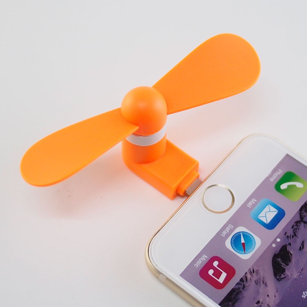 Quạt Mini Silicon gắn Iphone Ipad Ipod độc đáo (giao mãu ngẫu nhiên) | BigBuy360 - bigbuy360.vn