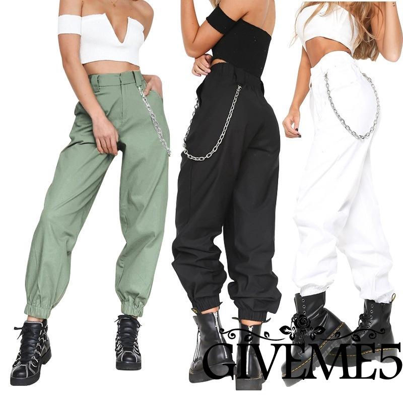 Quần Jogger lưng cao thời trang cho nữ