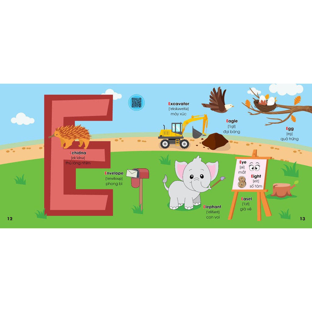 Sách - My First Alphabet Adventure - CUỘC PHIÊU LƯU VỚI CHỮ CÁI - Sách âm thanh