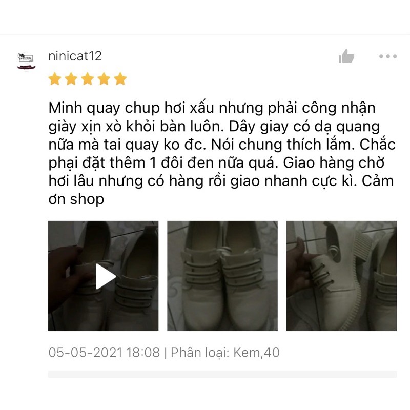 [HÀNG CÓ SẴN] Giày da nữ, Giày Oxfoxd nữ, giày mũi tròn, giày da PU mềm đẹp | BigBuy360 - bigbuy360.vn