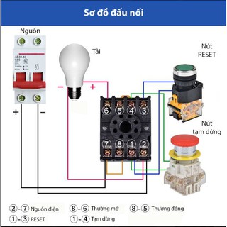Timer hẹn giờ đảo chiều  2 thiết bị DH48S-S [ Đã bao gồm chân đế ]