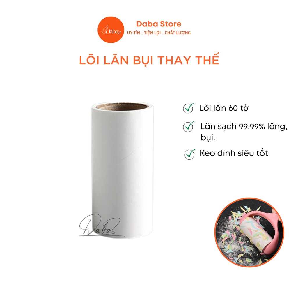 Lõi lăn bụi (thay thế )hàng cao cấp giá rẻ, lăn bụi quần áo ,sofa và giường