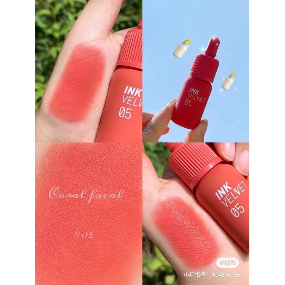 SON KEM LỲ BÁN CHẠY NHẤT PERIPERA PERI'S INK VELVET 2020