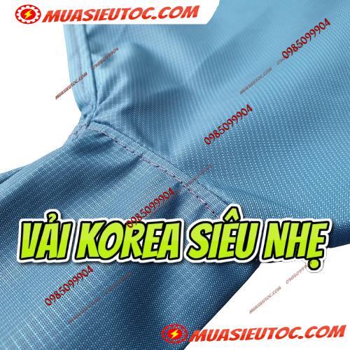 Áo Trùm Vệ sinh Điều Hoà Tổ Ong 2 lớp Dù Korea- Béc Túi xịt rửa bạt bảo dưỡng vệ sinh máy lạnh âm trần, treo tường