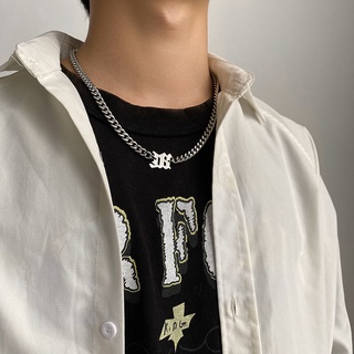 simple letter necklace