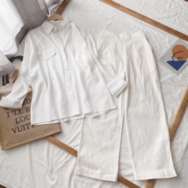 [Mã FATHANG5 giảm 10K đơn 50K] SET SOMI KÈM QUẦN CULOTTES TRẮNG | BigBuy360 - bigbuy360.vn