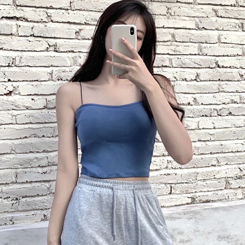 Áo Bra Dây Mảnh Dáng Lửng 2055 | BigBuy360 - bigbuy360.vn