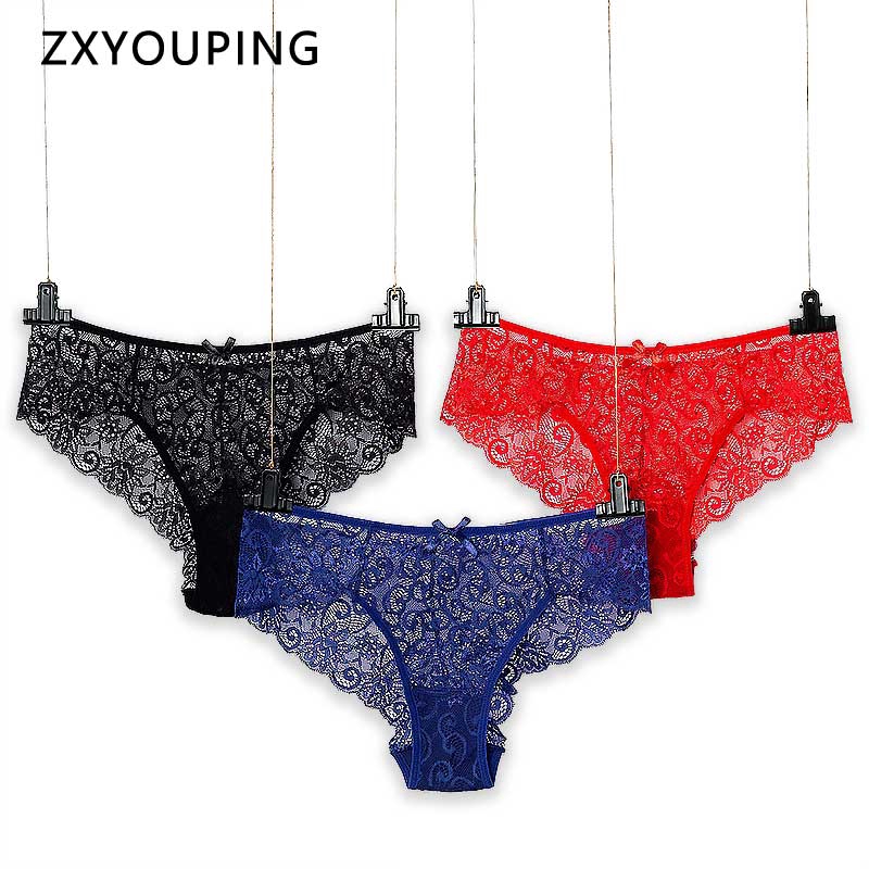 AOFEIQIKE Quần Lót Ren Thoáng Khí Siêu Mỏng Gợi Cảm Dành Cho Nữ