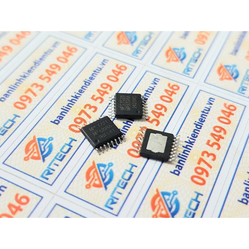 [Combo 5 chiếc] IC chip chuyên dụng MP3398AG MP3398AGS MPS3398A kiểu chân SOIC16