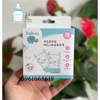 Túi trữ sữa Babuu 100ml (30 túi)