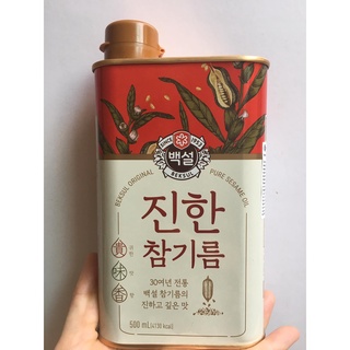DẦU MÈ NGUYÊN CHẤT ĐẬM ĐẶC HÀN QUỐC 500ML