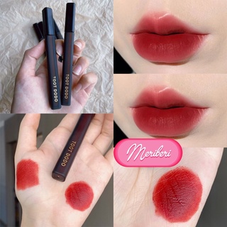 Son kem bùn Toot Dodo black satin matte lip glaze matte nhung